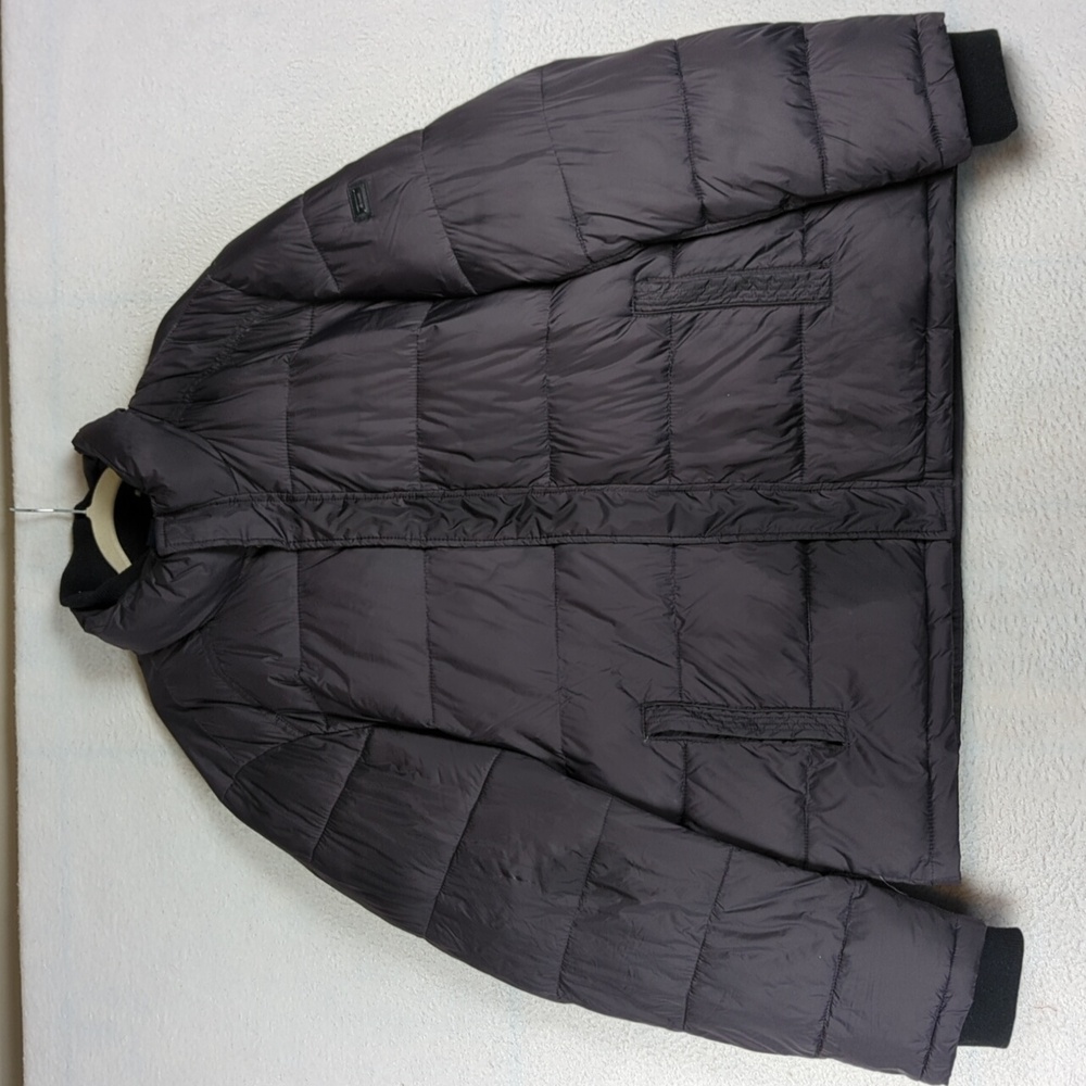 Calvin‎ Klein Men's Black Quilted Puffer Winter Coat Size L